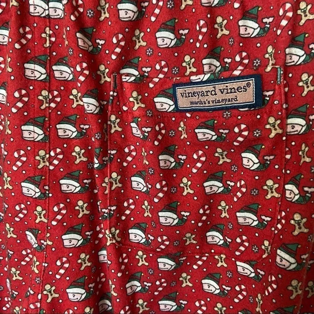 Vineyard Vines Christmas Santa Whale Pajama’s Pants